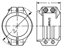 Σφικτήρες Spanlock Αλουμινίου